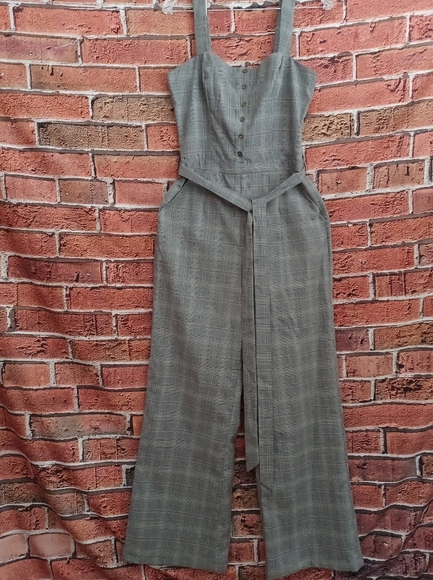 PRICE DROP!! Grey plaid Jumper - Picture 4 of 12